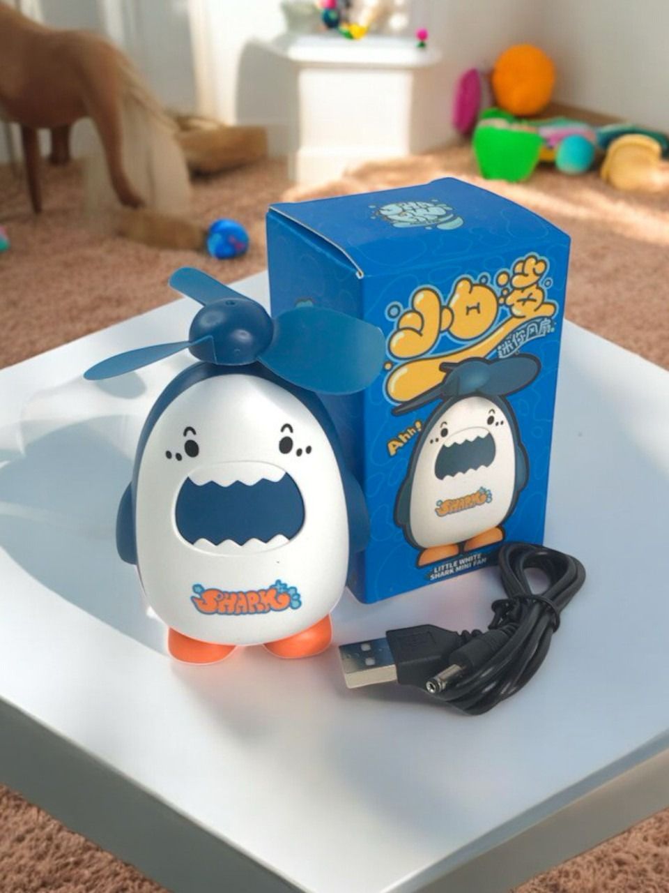 Mini Ventilador Tiburon