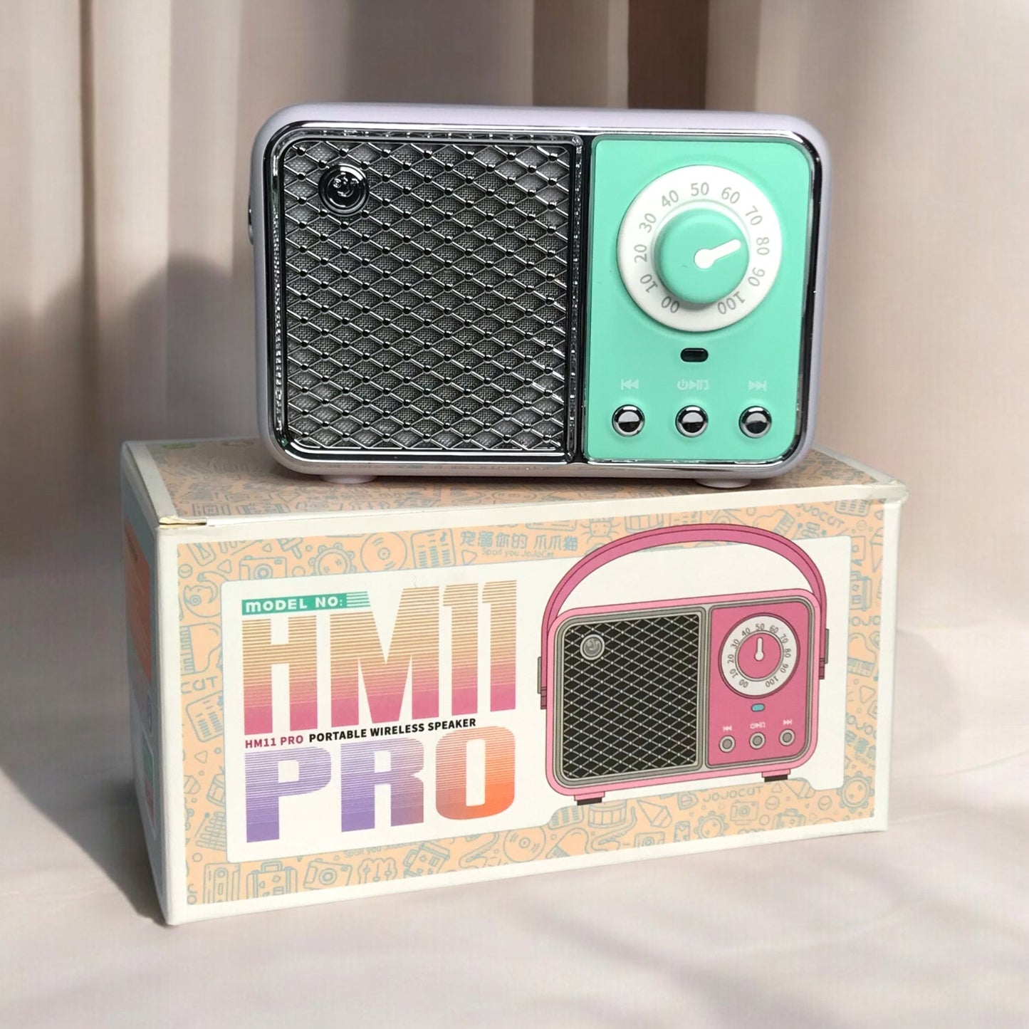 Mini Parlante Retro